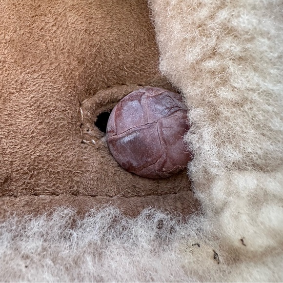 Vintage Remy Sheepskin Shearling Coat Women Size 10 Made in USA Western Rancher - Picture 11 of 16